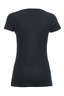 Damen T-Shirt Pima Cotton , Black, Gr. XXL