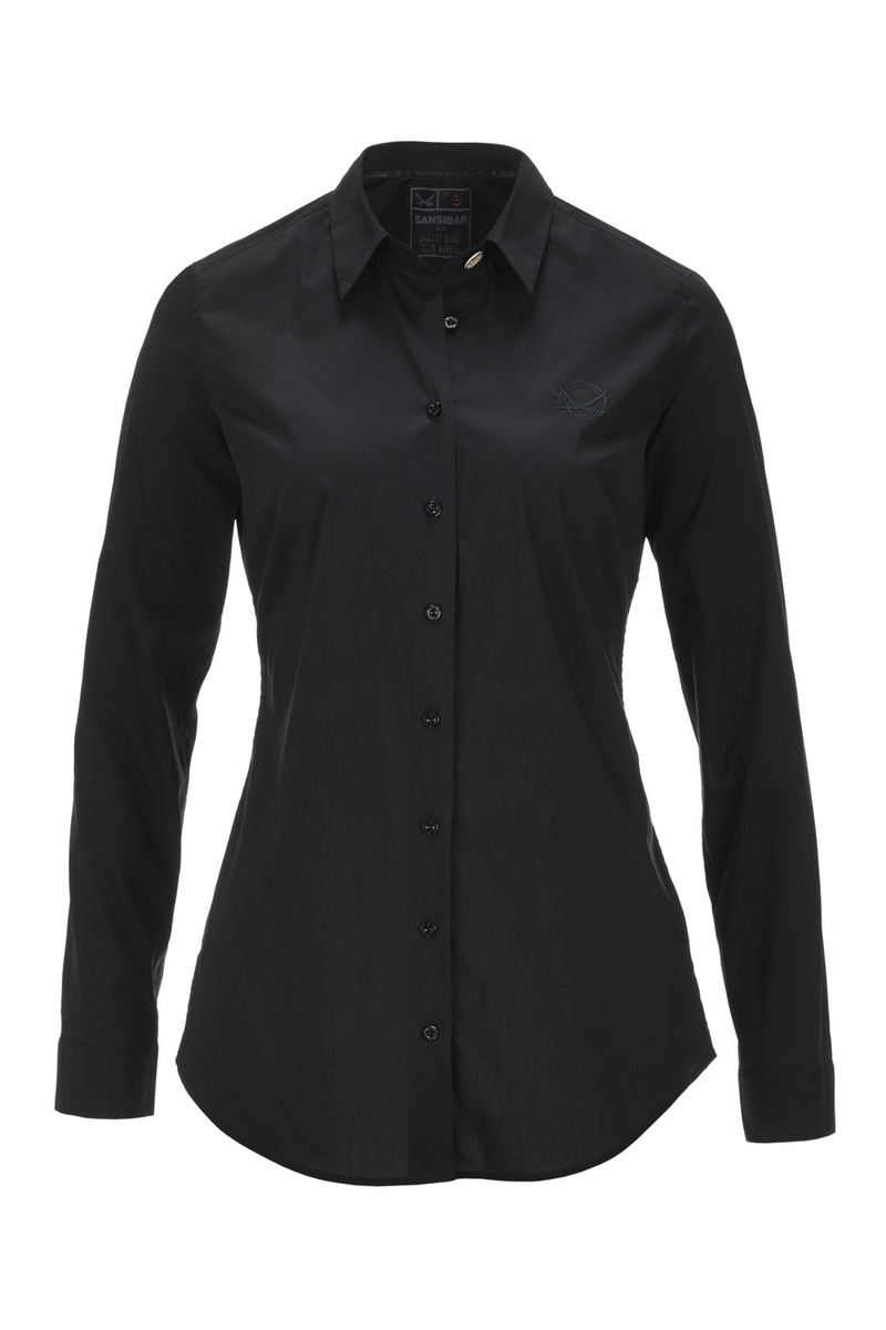 Damen Bluse CLASSIC, Black, Gr. M