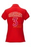 Damen Poloshirt DAOU Summer Edition, Red, Gr. L