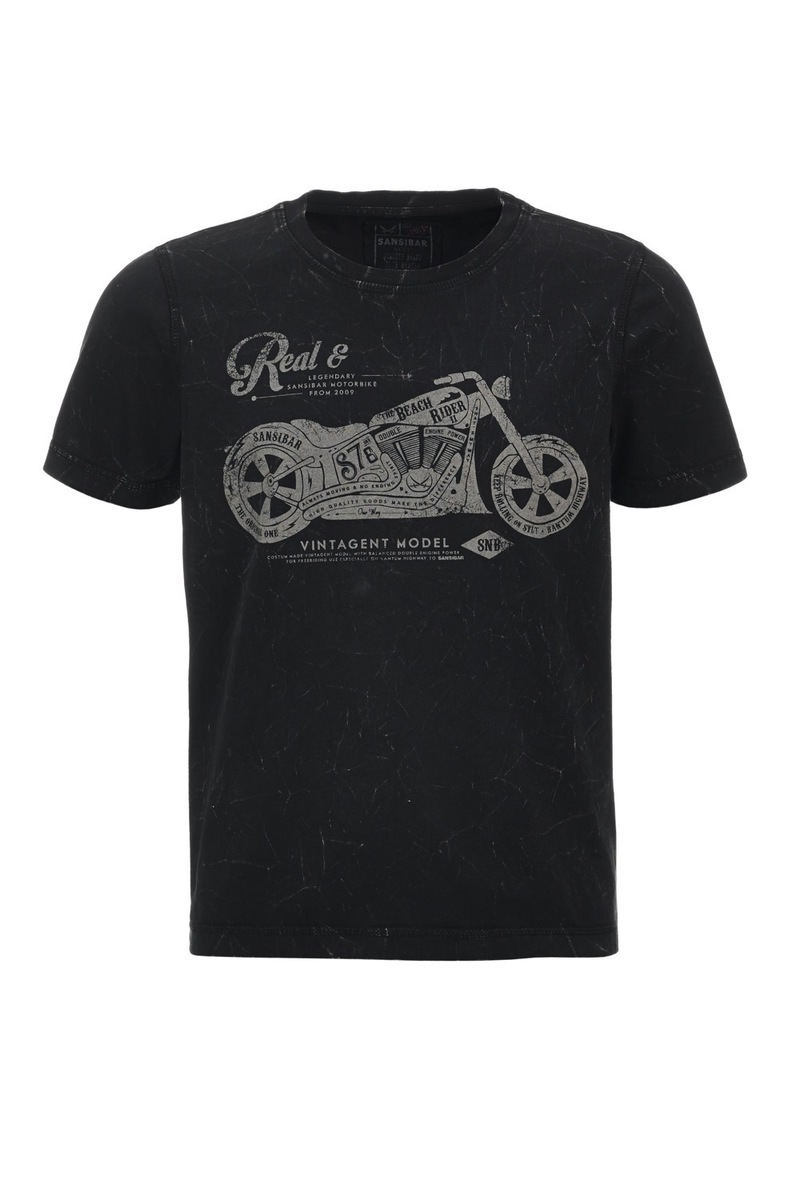 Kinder T-Shirt BEACH RIDER II, Black, Gr. 152/158