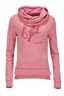 Damen Sweater Studs, Pinkmelange, Gr. XXS