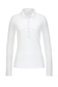 Damen LA Poloshirt PIMA COTTON, White, Gr. M