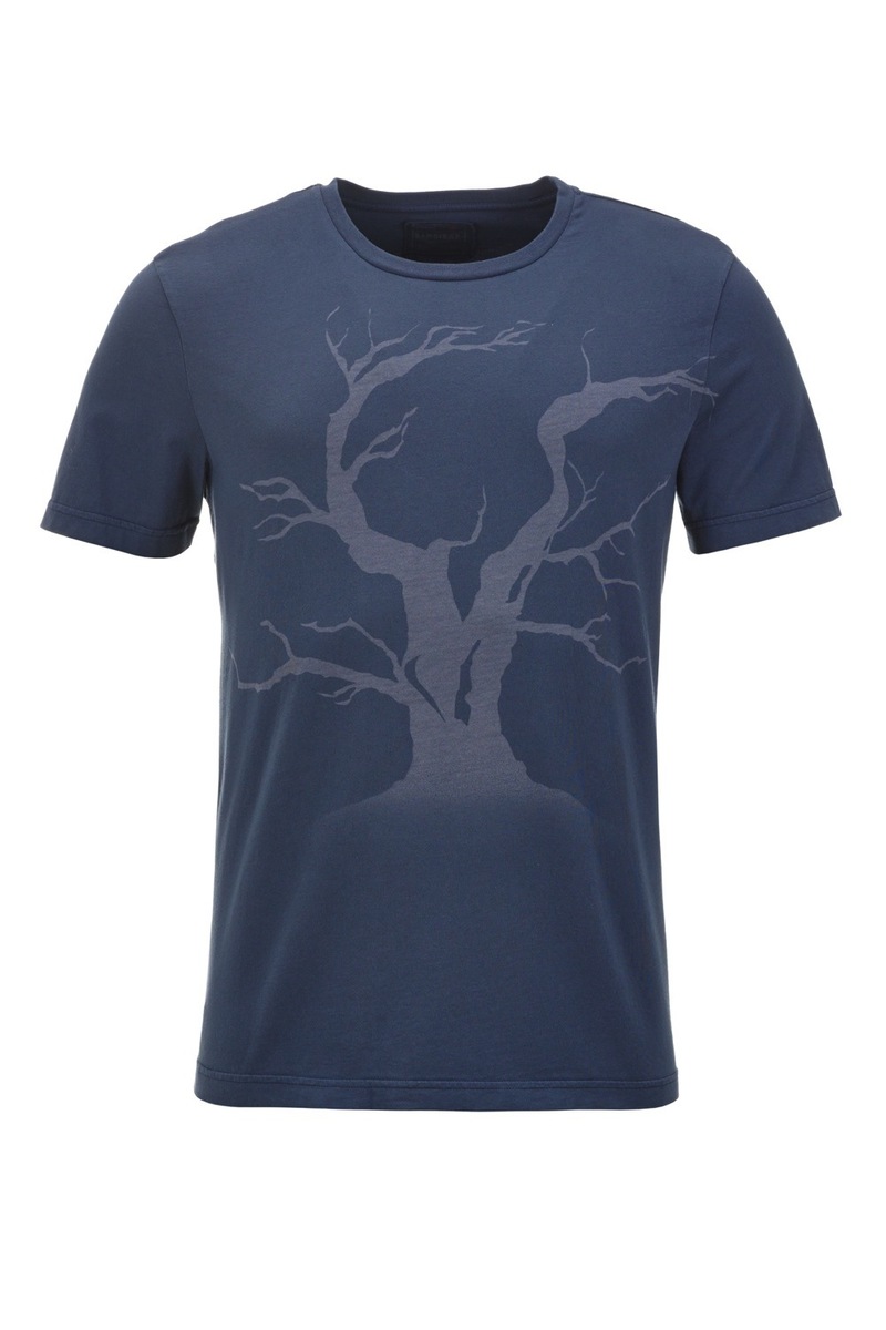 Herren T-Shirt TREE, Blue/ blue, Gr. XL