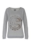 Damen Sweater COLLEGE 1, Sandmelange , Gr. XL