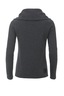 Damen Sweater High Collar, Anthramelange, Gr. XXXL