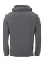 Herren Sweater High Collar, Anthramelange, Gr. XXXL