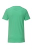 Herren T-Shirt Pima Cotton V-Ausschnitt Einzelpack 0115, Green , Gr. S