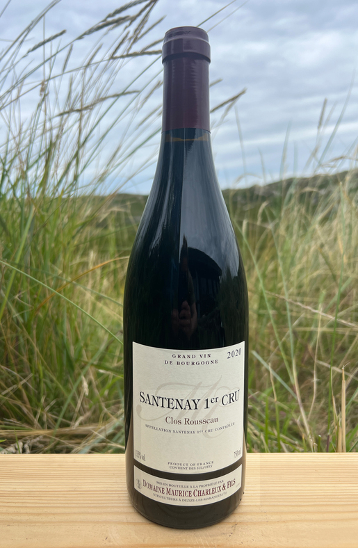 2020 Domaine Charleux Santenay "Clos Rousseau" 1er Cru 0,75l 2020 Domaine Charleux Santenay "Clos Rousseau" 1er Cru 0,75l