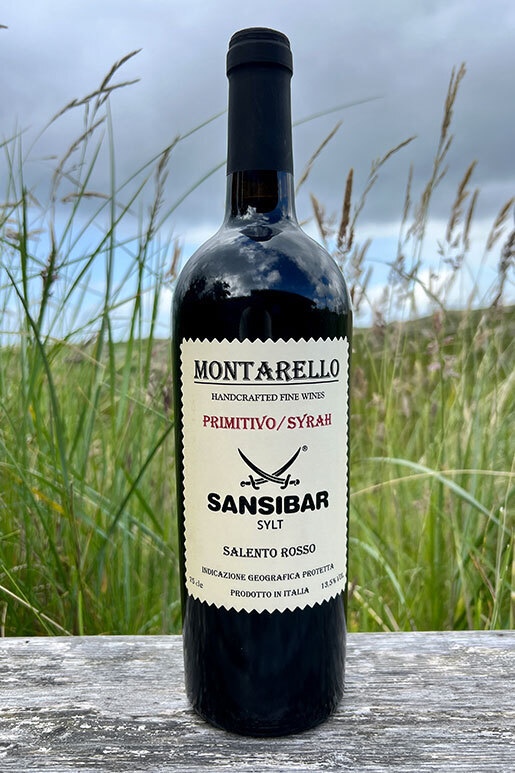 2021 Montarello IGP L'Antesi Primitivo/Syrah "only Sansibar" 0,75l 2021 Montarello IGP L'Antesi Primitivo/Syrah "only Sansibar" 0,75l