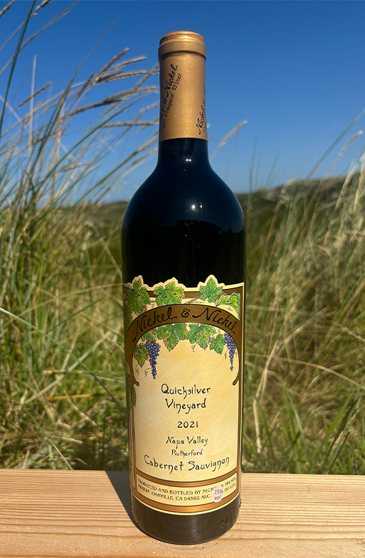 2021 Nickel & Nickel Quicksilver Cabernet Sauvignon 0,75l 2021 Nickel & Nickel Quicksilver Cabernet Sauvignon 0,75l