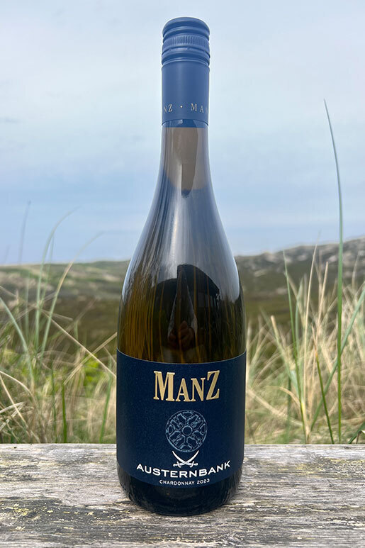 2023 Manz Chardonnay trocken "Austernbank" only Sansibar 0,75l 2023 Manz Chardonnay trocken "Austernbank" only Sansibar 0,75l