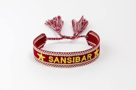 Sansibar Armband, bordeaux/gold, one size Sansibar Armband, bordeaux/gold, one size