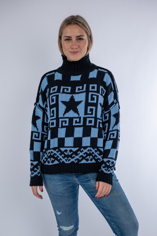Strickpullover Modell Stella, midnight blue, S Strickpullover Modell Stella, midnight blue, S