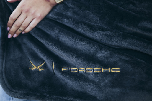 Tagesdecke Sansibar x Porsche, black, one size Tagesdecke Sansibar x Porsche, black, one size