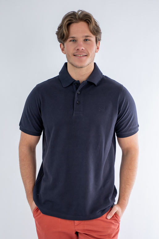 Poloshirt Modell Pima Cotton, navy, XL Poloshirt Modell Pima Cotton, navy, XL