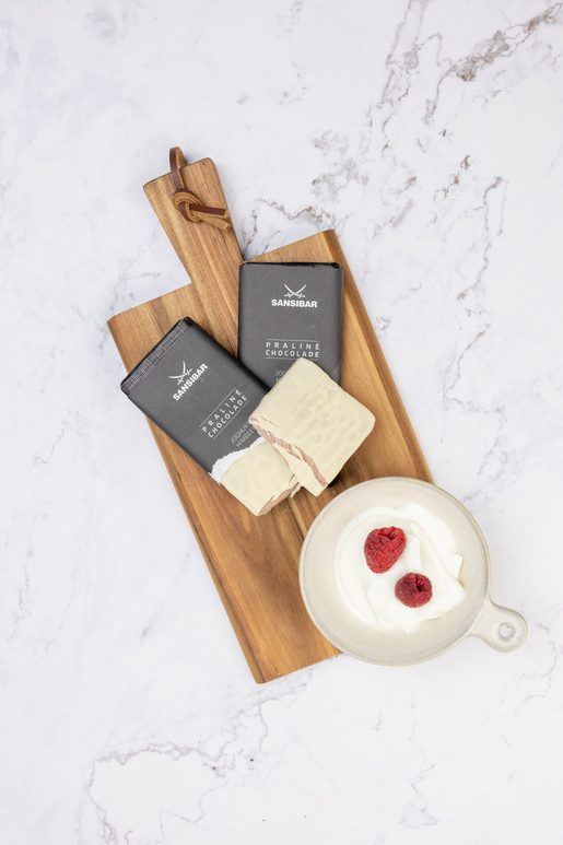Cuvee-Schokolade Joghurt & Himbeere Cuvee-Schokolade Joghurt & Himbeere