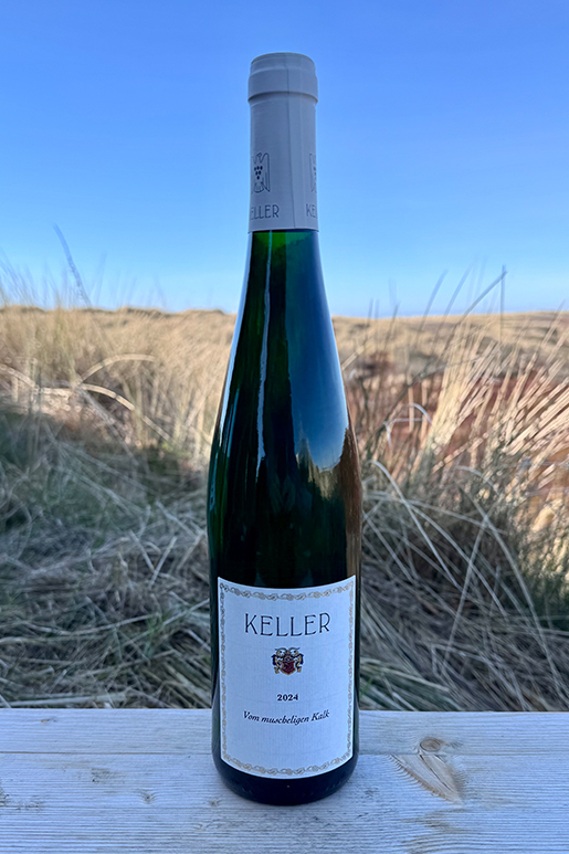 2024 Klaus Keller "vom muscheligen Kalk" only Sansibar 0,75l 2024 Klaus Keller "vom muscheligen Kalk" only Sansibar 0,75l