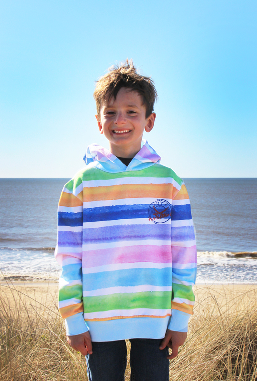 Hoody Modell Striped, multicolored, 92/98 Hoody Modell Striped, multicolored, 92/98
