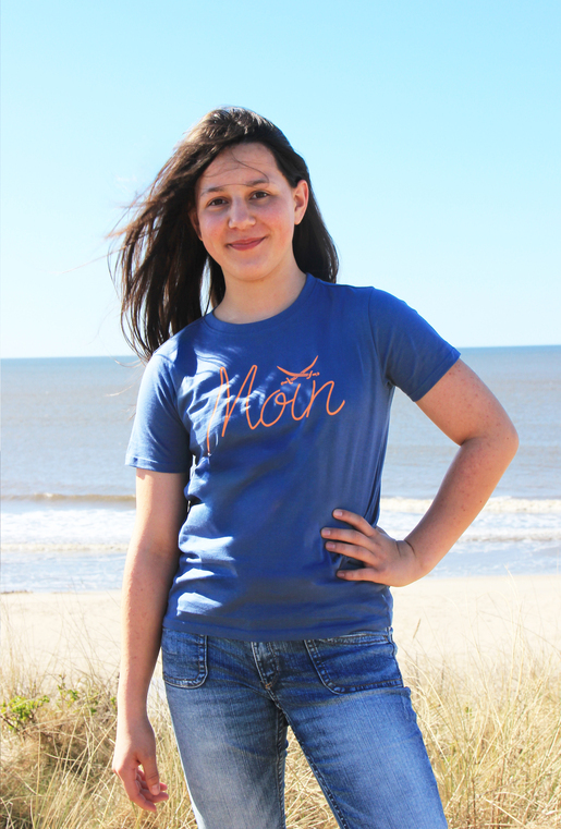 T-Shirt Modell Moin, indigo, 92/98 T-Shirt Modell Moin, indigo, 92/98