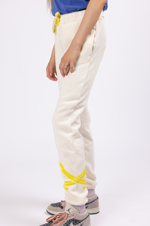 Sweathose Modell Salty Air, ivory, 152/158 Sweathose Modell Salty Air, ivory, 152/158