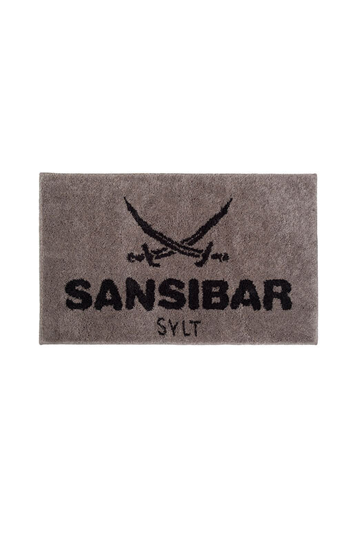 Sansibar Badteppich 60/100 , 60X100CM, TAUPE/ANTHRA 