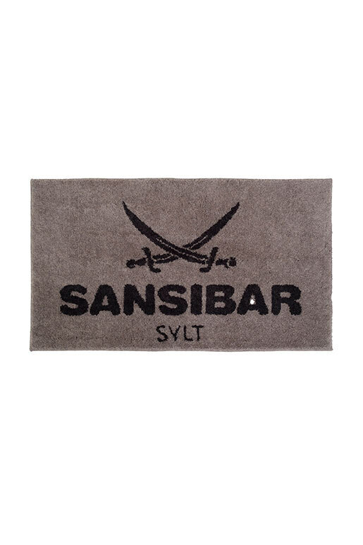 Sansibar Badteppich 70/120 , 70X120CM, TAUPE/ANTHRA 