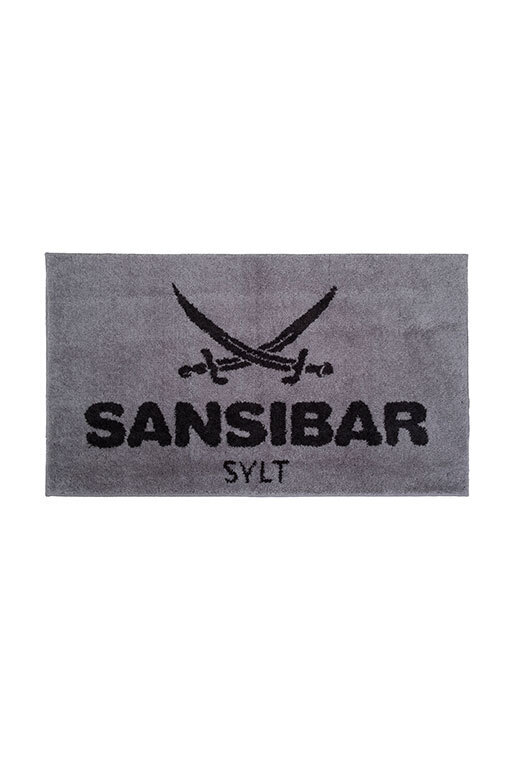 Sansibar Badteppich 70/120 , 70X120CM, SILBER/ANTHRA 