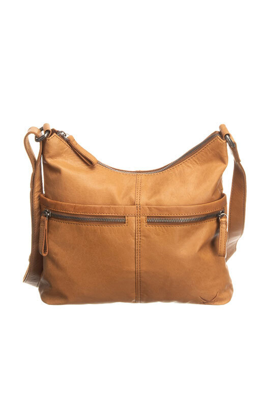 Sansibar Shoulder Bag SB-2522 , -, COGNAC 