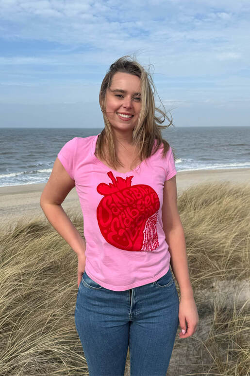 T-Shirt Modell Strawberry, pink, XXS T-Shirt Modell Strawberry, pink, XXS