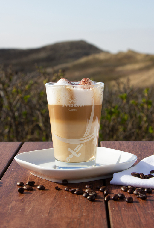 Sansibar Latte macchiato-Set Darboven Sansibar Latte macchiato-Set Darboven