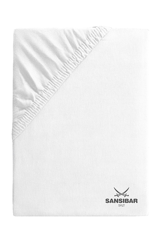 Topper Spannbettlaken 90/100X200 CM , 90/100X200 CM, WEISS 