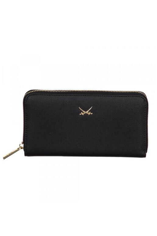 SB-2611 Zip Wallet L , ONESIZE, BLACK 