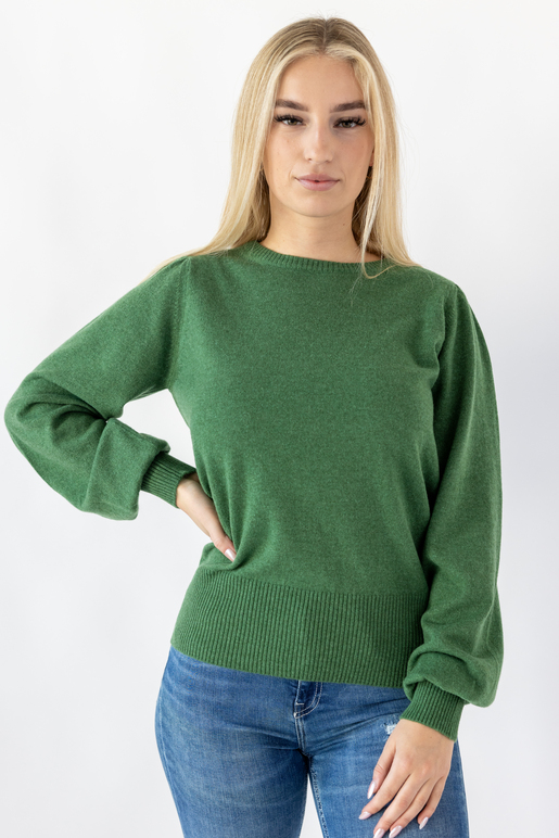 Damen Cashmere Pullover Art. GRAZIA , GREEN, XS 