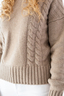 Damen Cashmere Pullover Art. Francesca , SAND, XS 