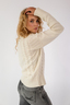 Damen Cashmere Pullover Art. Francesca , WHITE, M 