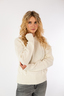 Damen Cashmere Pullover Art. Francesca , WHITE, XL 