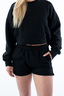 Damen Sweater BEACH , BLACK, M 