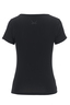 Damen T-Shirt BLING SKULL , BLACK, XXS 