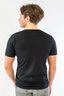 Herren Basic T-Shirt , BLACK, L 