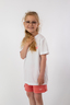 Kinder T-Shirt ALWAYS , WHITE, 152/158 