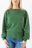 Damen Cashmere Pullover Art. GRAZIA , GREEN, XL 