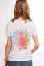Damen T-Shirt Art. TIME FOR WINE , WHITE, 3XL 